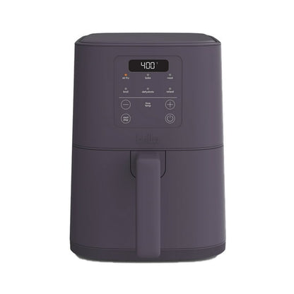 bella 4 Qt Slim Digital Air Fryer with EverGood™ Ceramic Nonstick Coating, 6 Preset Cooking Options, Surf