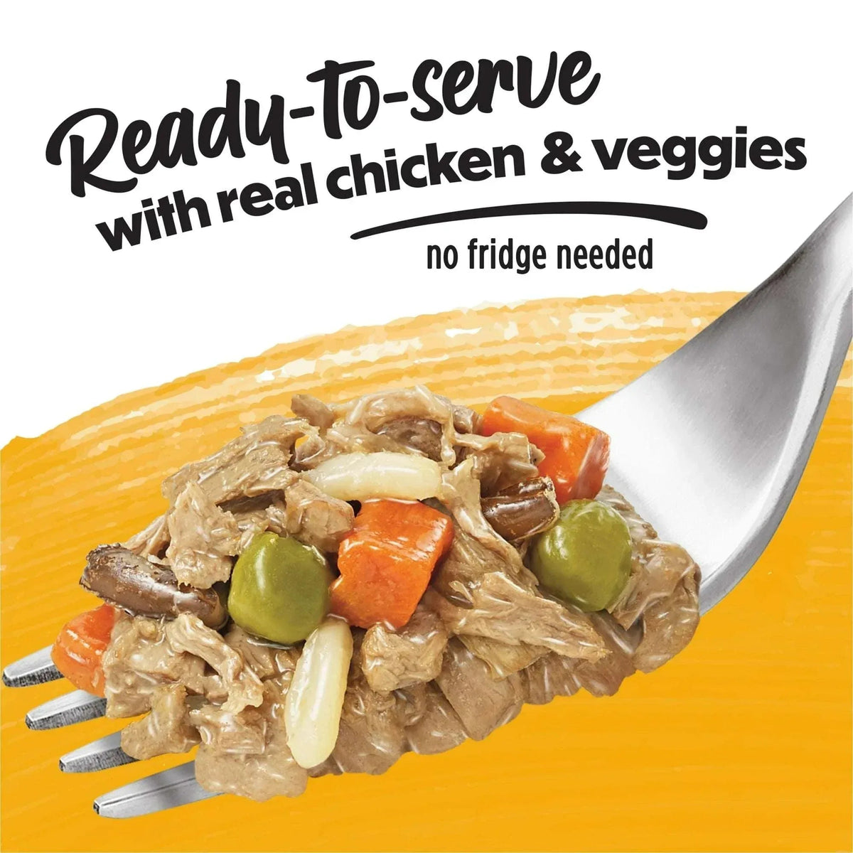 (6 pack) Purina Beneful Freshly Prepared Blends Wet Dog Food with Chicken, Carrots, Peas, and Wild Rice, 10 oz Tub