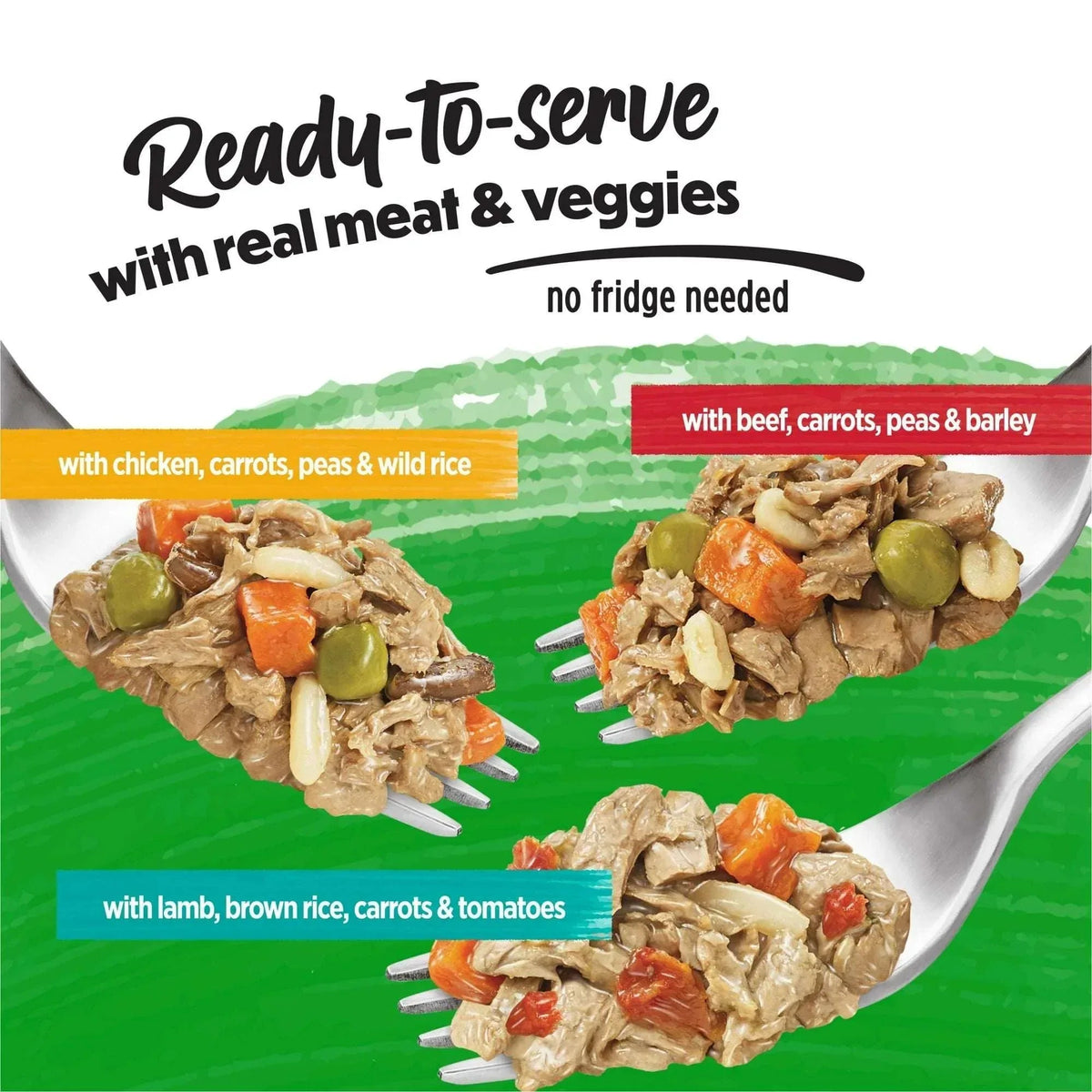 Purina Beneful Freshly Prepared Blends Wet Dog Food Variety Pack With Beef, Chicken, or Lamb Dog Food