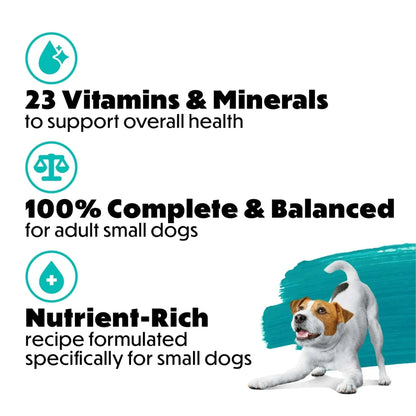 Purina Beneful Incredibites with Farm-Raised Beef Natural Small Breed Dry Dog Food with Added Vitamins, Minerals and Nutrients, 14 Bag