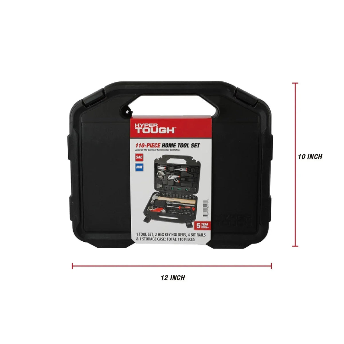 Hyper Tough 110-Piece Tool Set
