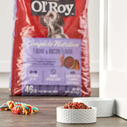 Ol' Roy Complete Nutrition T-Bone & Bacon Flavor Dry Dog Food