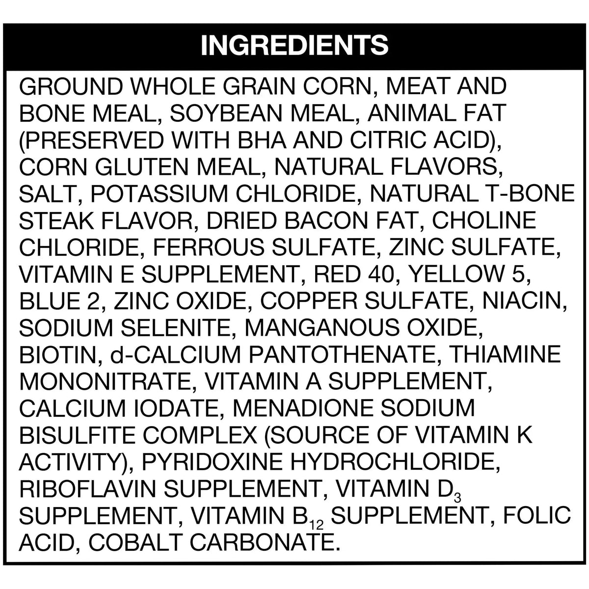 Ol' Roy Complete Nutrition T-Bone & Bacon Flavor Dry Dog Food