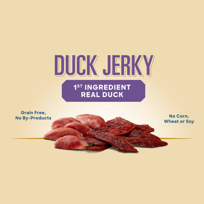 Golden Rewards Duck Jerky Premium Treats for Dogs, 16 oz Bag