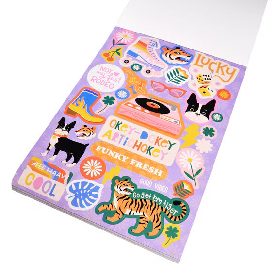 Pen+Gear Best Sticker Book Ever - Good Vibes Edition, Multicolored
