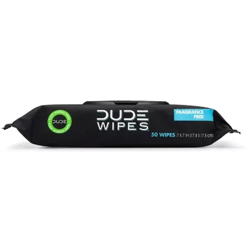 DUDE Wipes Flushable Wipes, Extra Large, Fragrance-Free Wipes (400 Ct.)