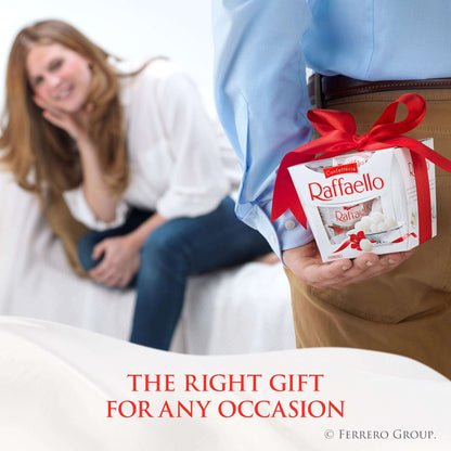Raffaello Almond Coconut Candy, 15 Individually Wrapped Treats, Perfect for sharing, 5.3 oz