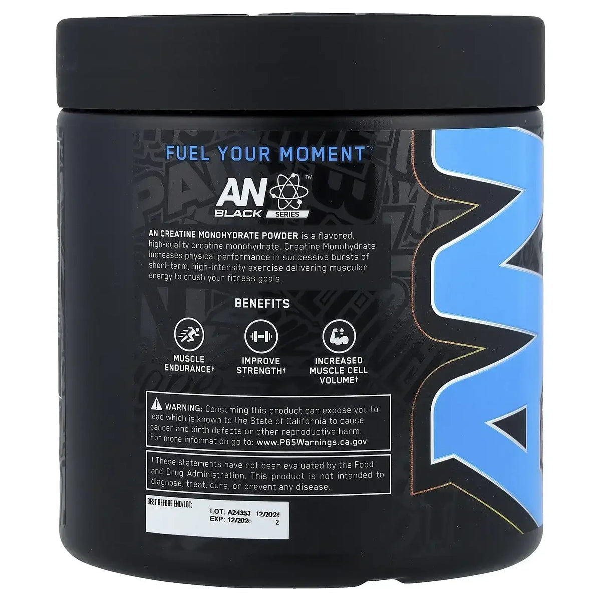 ABE, Creatine Monohydrate, Micronized Powder, Blue Raspberry, 10.58 oz (300 g)