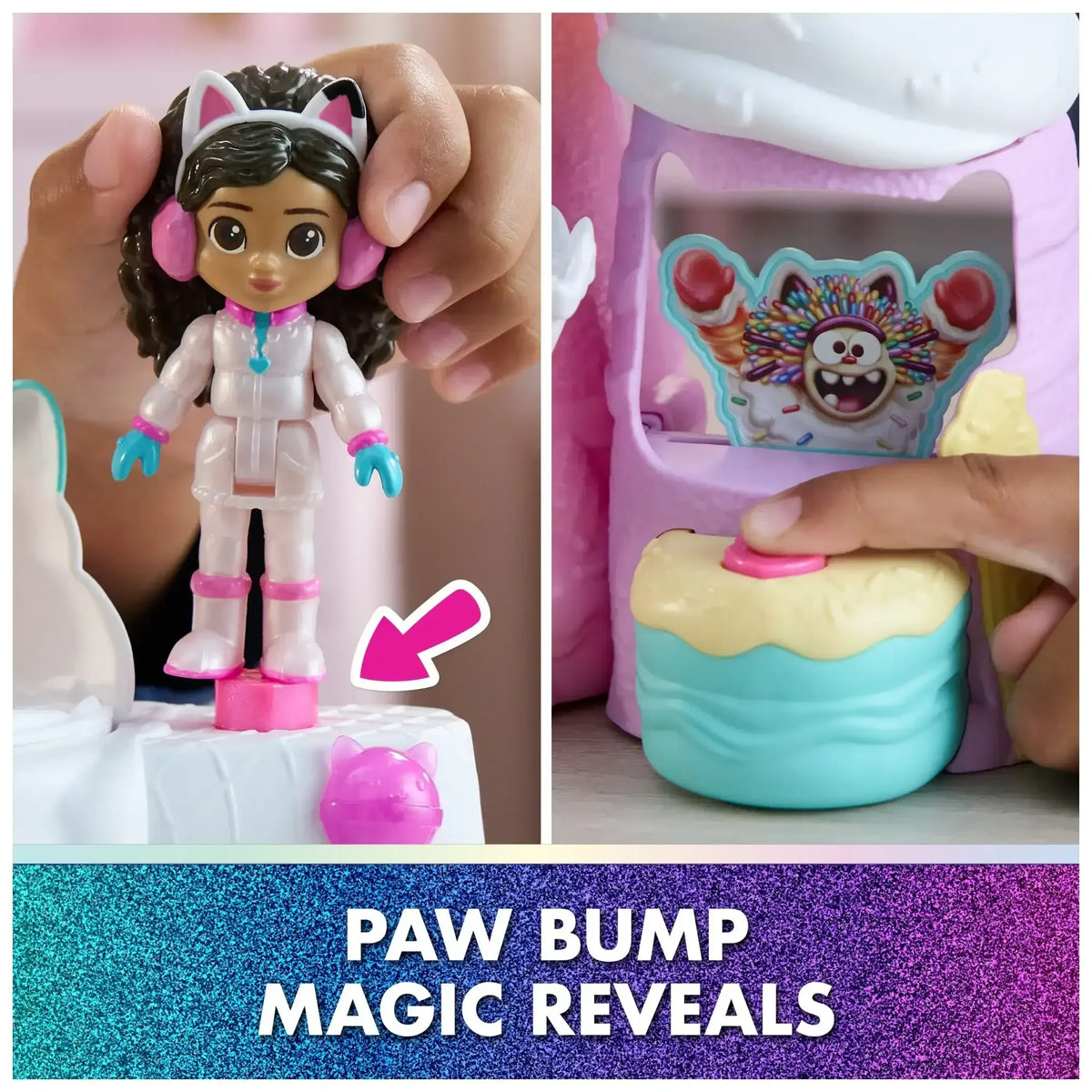 Gabby's Dollhouse: Sweet Treat Mountain Playset with Figure Collectibles for Ages 3 and Up