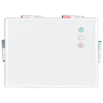 U Brands 17 x 23 in. Dry Erase Whiteboard Value Pack, Assorted Dry Erase Markers, Plastic Frame