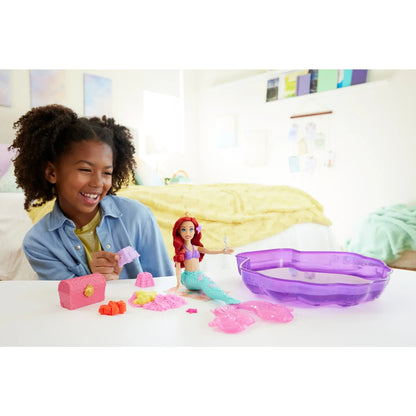 Disney Princess Ariel Doll & Pool Set with Moldable Sand, Inspired by Disney The Little Mermaid
