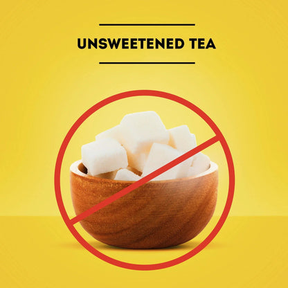 Lipton Family Sized Iced Unsweetened Black Tea, Caffeinated, Tea Bags 24 Count Box