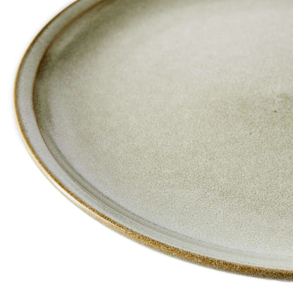 BETTER HOMES & GARDEN BANKS DINNER PLATE CREAM