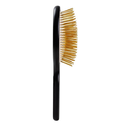 We Love Doodles Pin Brush For Dogs, Pet Grooming Detangler Pin Dog Brush, Dog Brush For Shedding & Loose Fur, Gold Pins Long Haired Pets