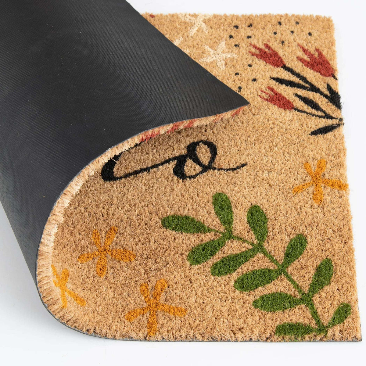 Mainstays 18X30 Hello Bloom Outdoor Coir Mat