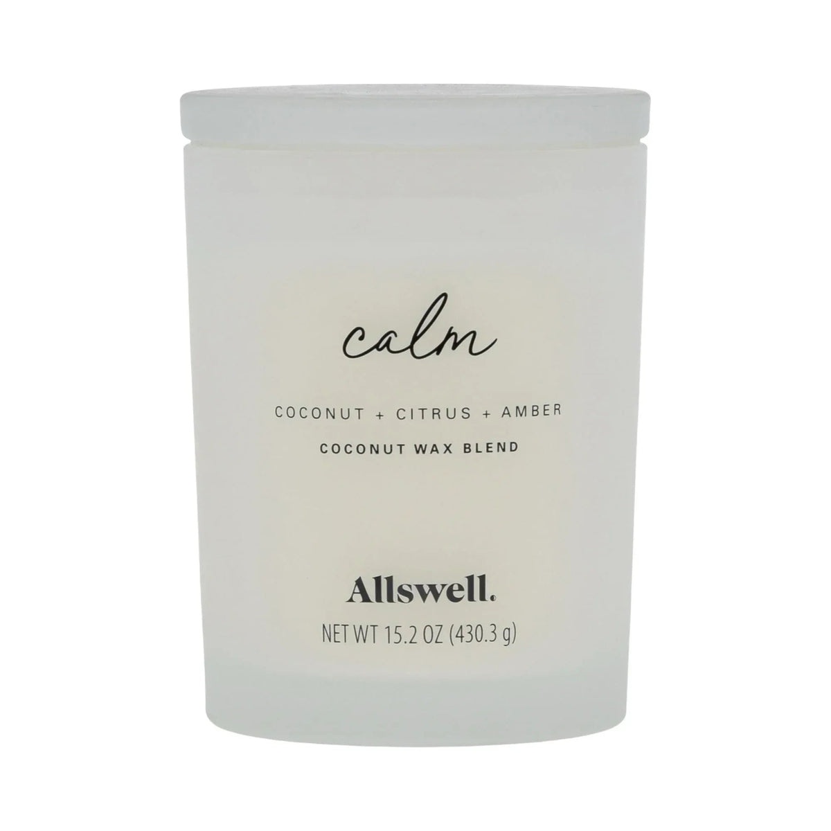 Allswell Scented 2-Wick Spa Jar Candle 15oz.