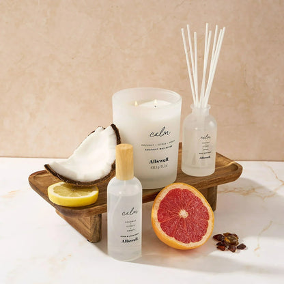 Allswell Scented 2-Wick Spa Jar Candle 15oz.