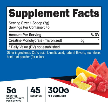 Nutricost, Performance, Creatine Monohydrate Select Flavor