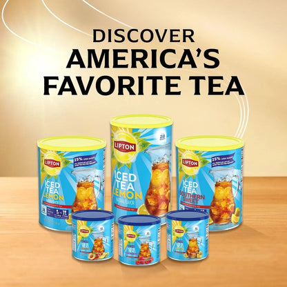Lipton Reduced Sugar Southern Sweet Iced Tea Mix, 28 Quarts