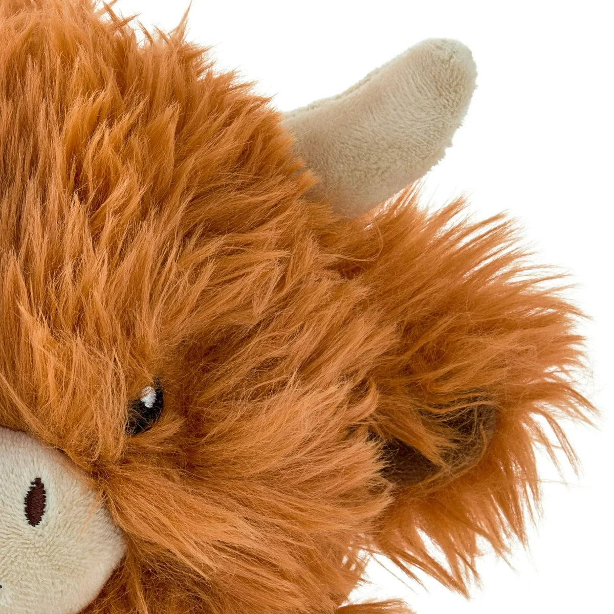 Highland Cow, Brown, 8", Valentine's Day by Way To Celebrate