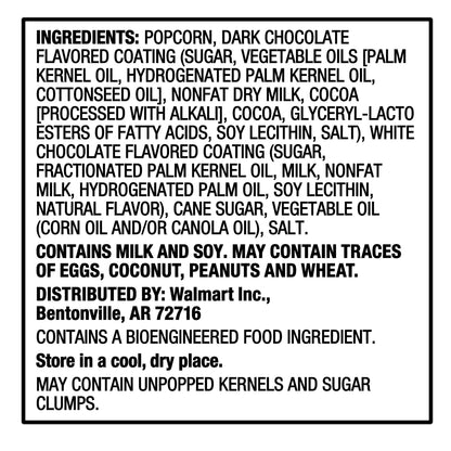 Great Value Black and White Drizzle Popcorn, 6 oz