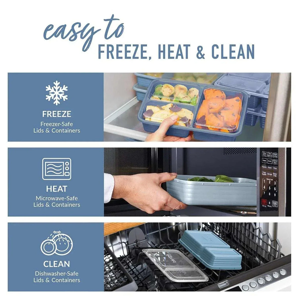 Bentgo 90 Piece Meal Prep Set (Assorted Colors)