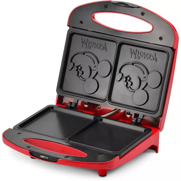 Disney Mickey Mouse Sandwich Maker - Dual Sandwich Maker for Disney Kitchen Appliances