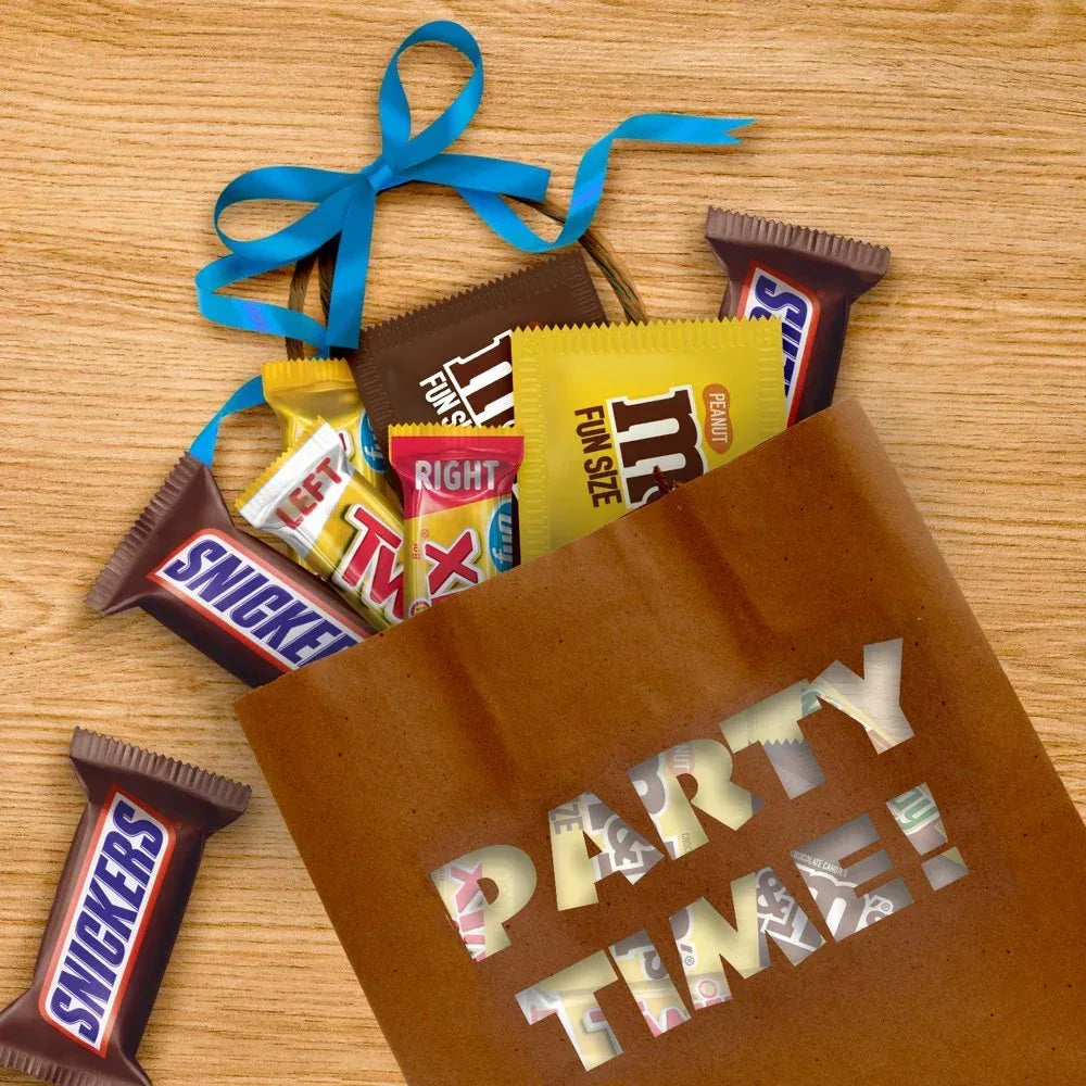 M&M'S, Snickers & Twix Fun Size Spring Break Milk Chocolate Candy - 30.98 Oz Bulk Bag