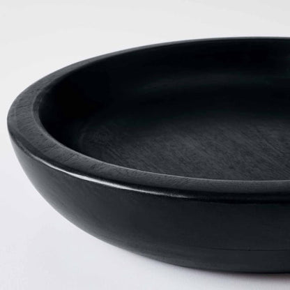 Better Homes & Gardens Large Low Wood Serving Bowl