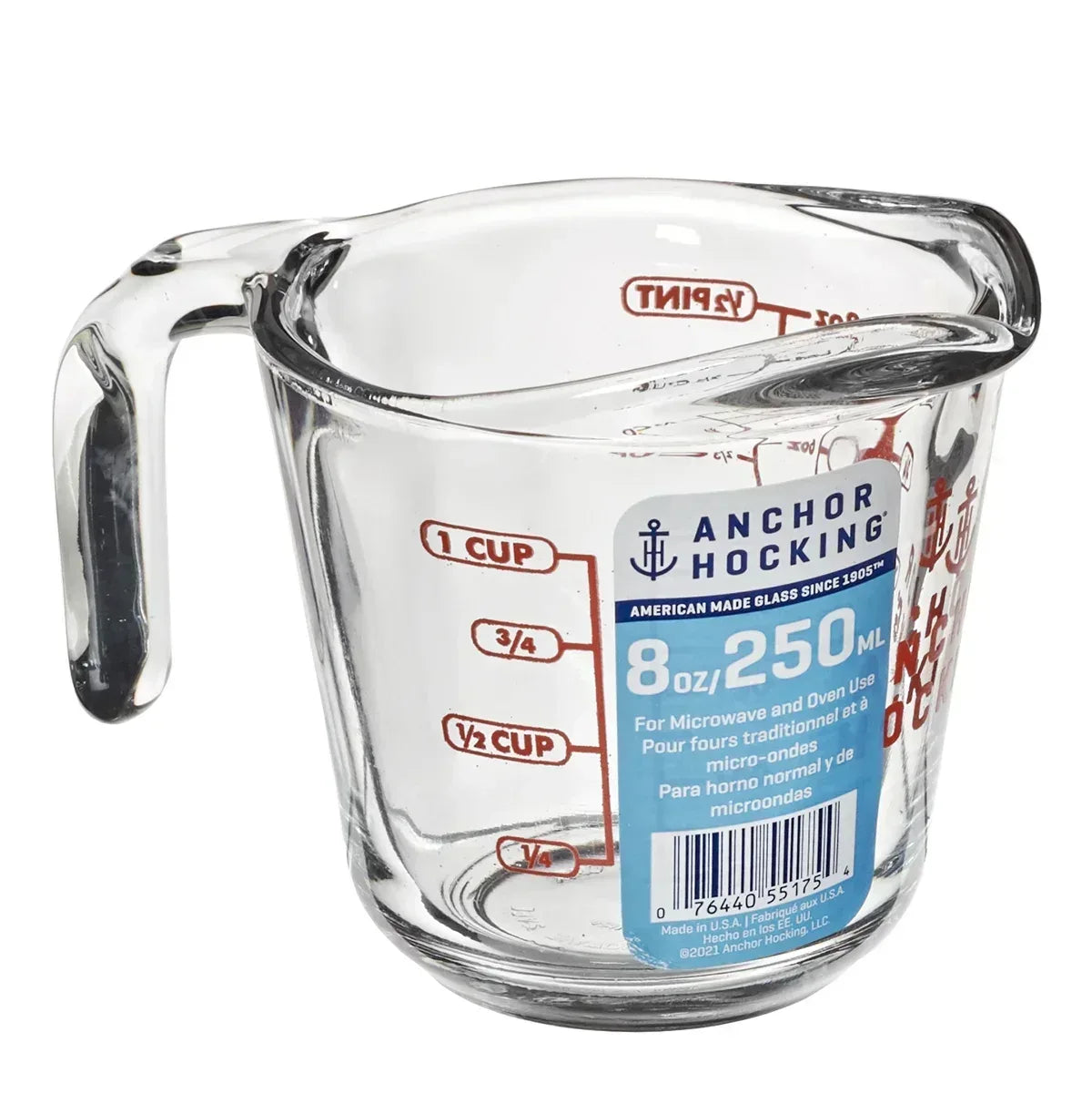 Anchor Hocking Glass Measuring Cup, 2 Cup