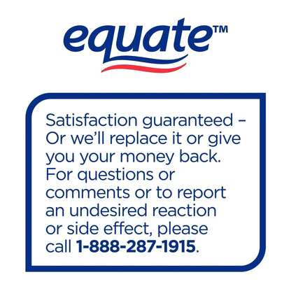 Equate Extra Strength Pain Reliever & Fever Reducer Acetaminophen Caplets, 500 mg, 200 Count