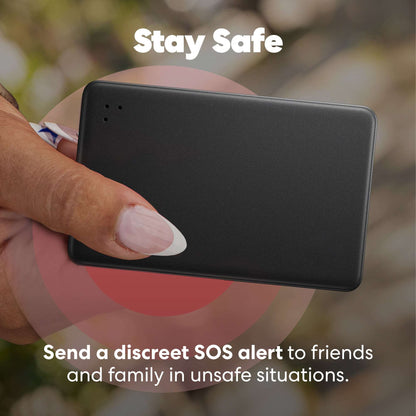 Life360 Tile Starter Pack – 1 Mate & 1 Slim Bluetooth Trackers for Keys, Wallets, Phones – iOS & Android (Black)