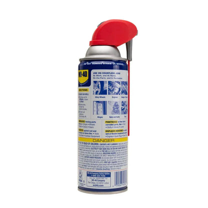 Classic WD-40 Formula, Multi-Use Product with Smart Straw Sprays 2 Ways, Multi-Purpose Lubricant Spray, 12 oz