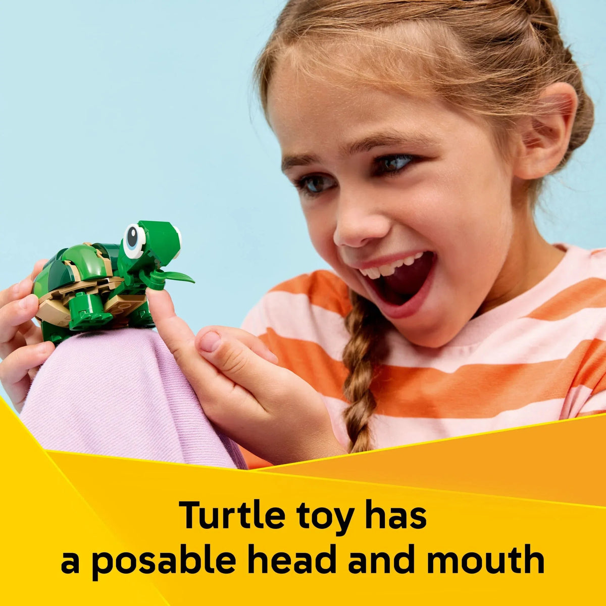LEGO Creator 3 in 1 Turtle with a Water Lily Flower - Building Toy for Girls & Boys, Ages 7+ - Easter Basket Gift for Kids - Build a Chameleon, Frog, or Turtle - 31377
