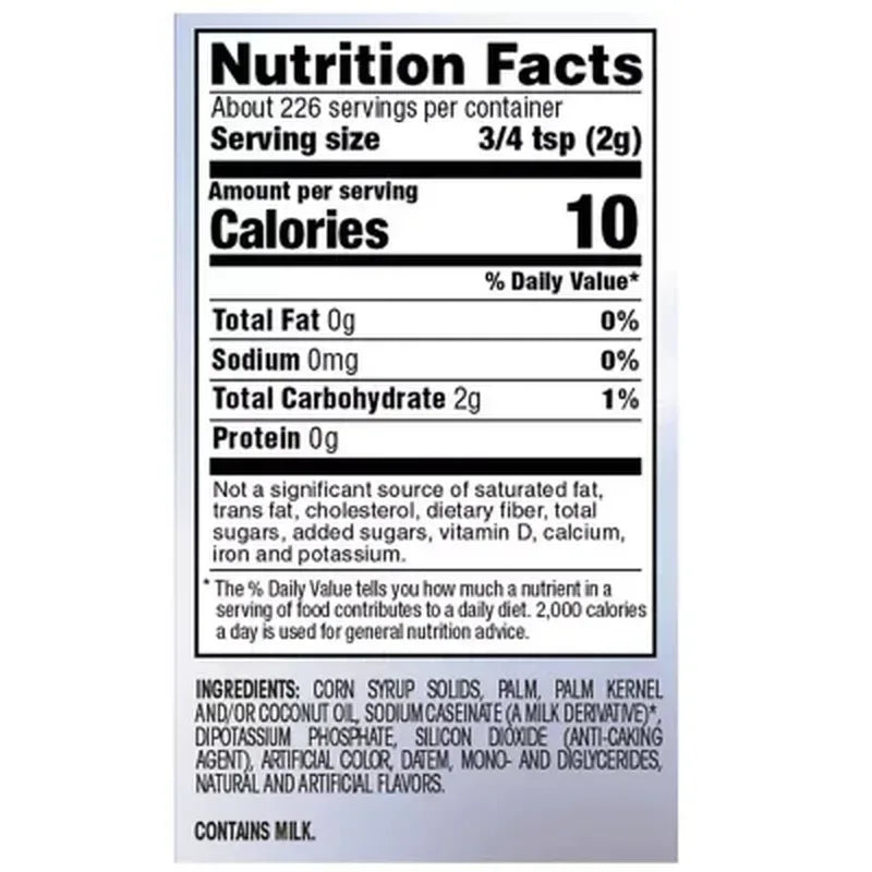 N'Joy Powdered Coffee Creamer, 16 oz., 8 ct.