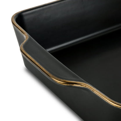 Thyme & Table Stoneware Square & Rectangular Baker, Pattern, 2-Piece Set