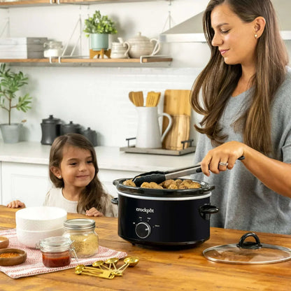 Crock-Pot® 4-Quart Classic Slow Cooker, Black