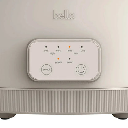 Bella 6-Quart Programmable Slow Cooker with Additional 2-quart Slow Cooker Set