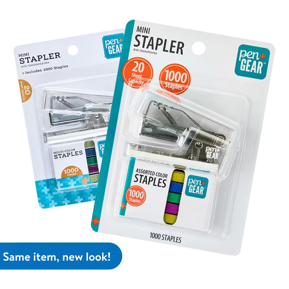 Pen + Gear Mini Stapler With Staples