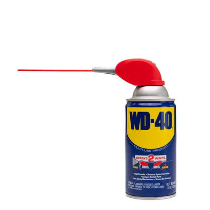 Classic WD-40 Formula, Multi-Purpose Lubricant Spray Smart Straw, 8 oz, Machine & Tool Lubricant