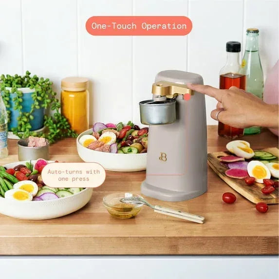 Beautiful Easy-Prep Electric Can Opener, White Icing by Drew Barrymore