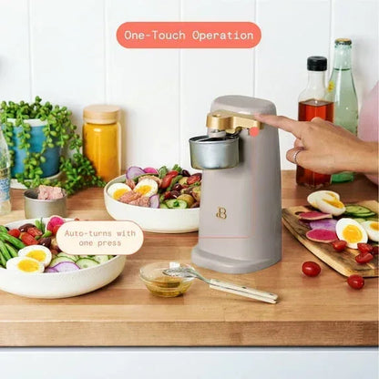 Beautiful Easy-Prep Electric Can Opener, White Icing by Drew Barrymore