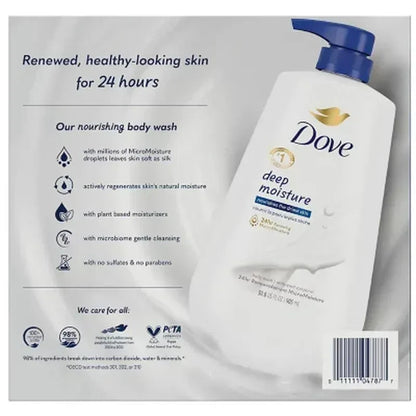 Dove Deep Moisture Renewing Body Wash (30.6 Fl. Oz., 2 Pk.)