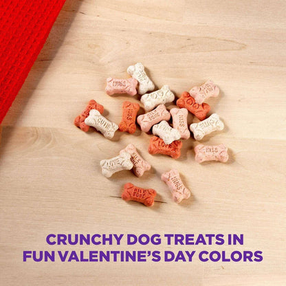 Milk Bone Sweetheart Snacks Mini’s Dog Treats, 25 oz Canister