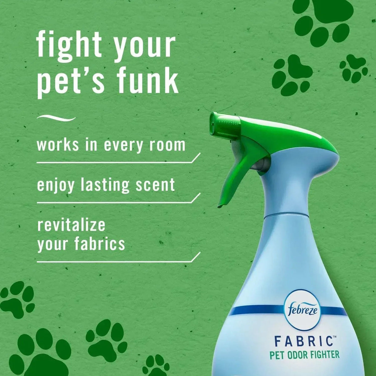 Febreze Fabric Spray Air Freshener, Odor-Fighting Fabric Refresher, Pet Odor Fighter, 23.6 fl oz