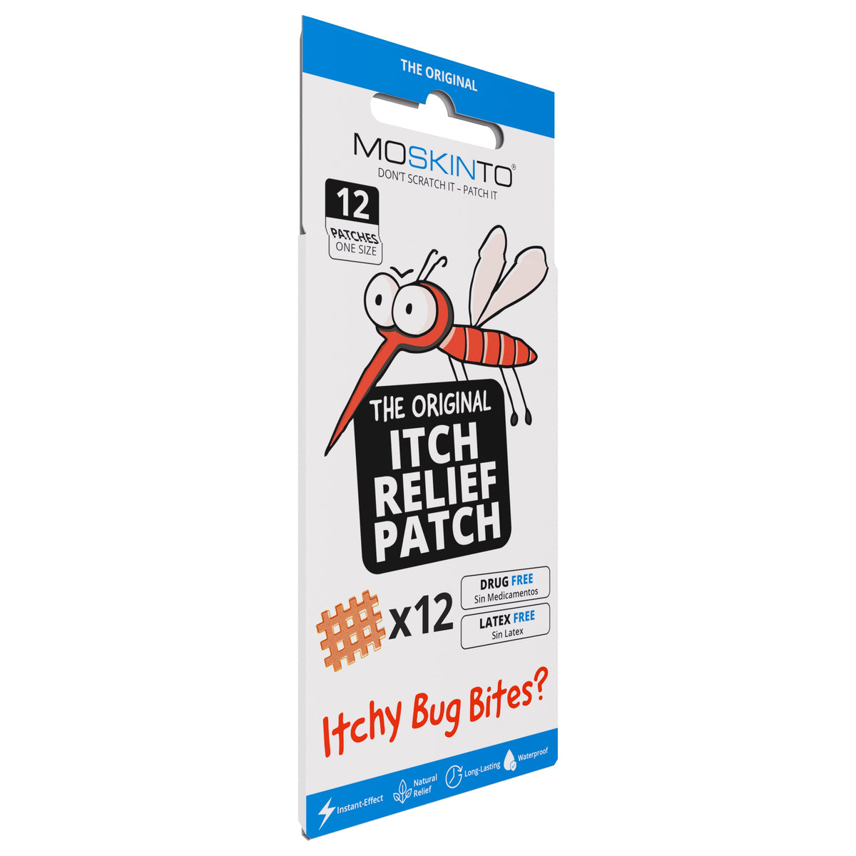 MOSKINTO The Original Mosquito Itch Relief Patch 12 count