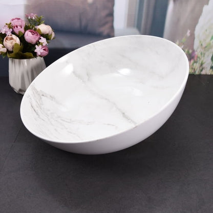 Better Homes & Gardens Melamine Marble Serve Bowl