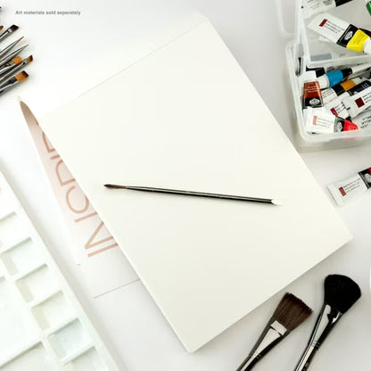 Bee Paper - Bee Inspired 9"x12" Studio Watercolor Paper Pad, 50 Sheets, Top Tape, 140lb. 300GSM