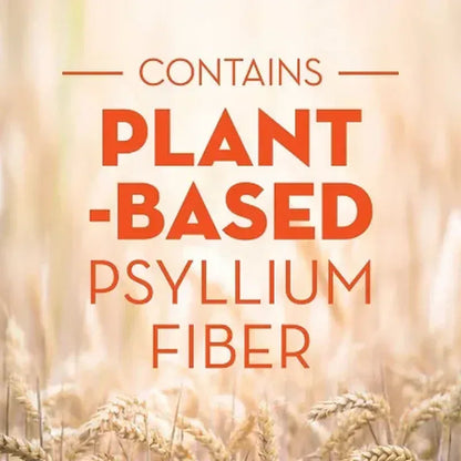 Metamucil Fiber 4-in-1 Psyllium Sugar-Free Fiber Supplement Powder, Orange Flavor, 26.6 oz, 2 Pack