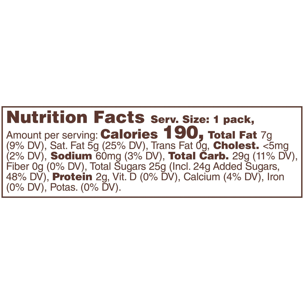 M&M's Caramel Cold Brew Milk Chocolate Candy - 1.41 oz Pack